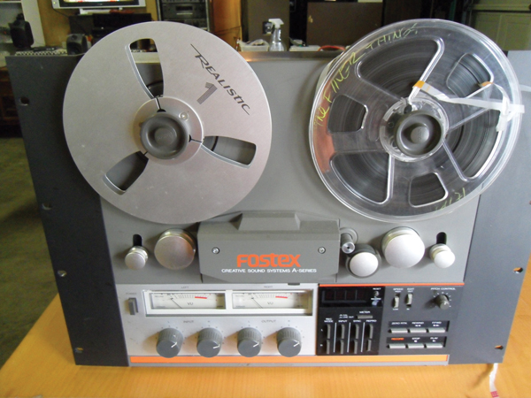 Flashback: 1980s Fostex A-2 Reel-to-Reel