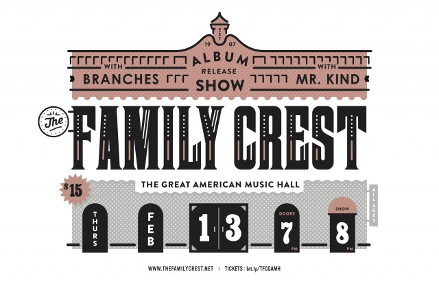 Win Tix to See The Family Crest!