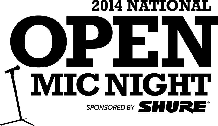 Shure Announces Venue Lineup For Its 2014 National Open Mic Night