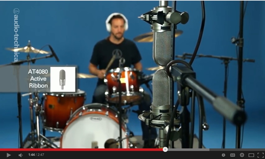 WATCH: Basic Drum Miking (The Full Kit) From Audio-Technica