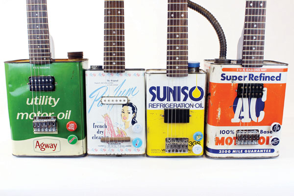 How to Upcycle Discarded Oil Cans to Build Guitars with BOHEMIAN GUITARS