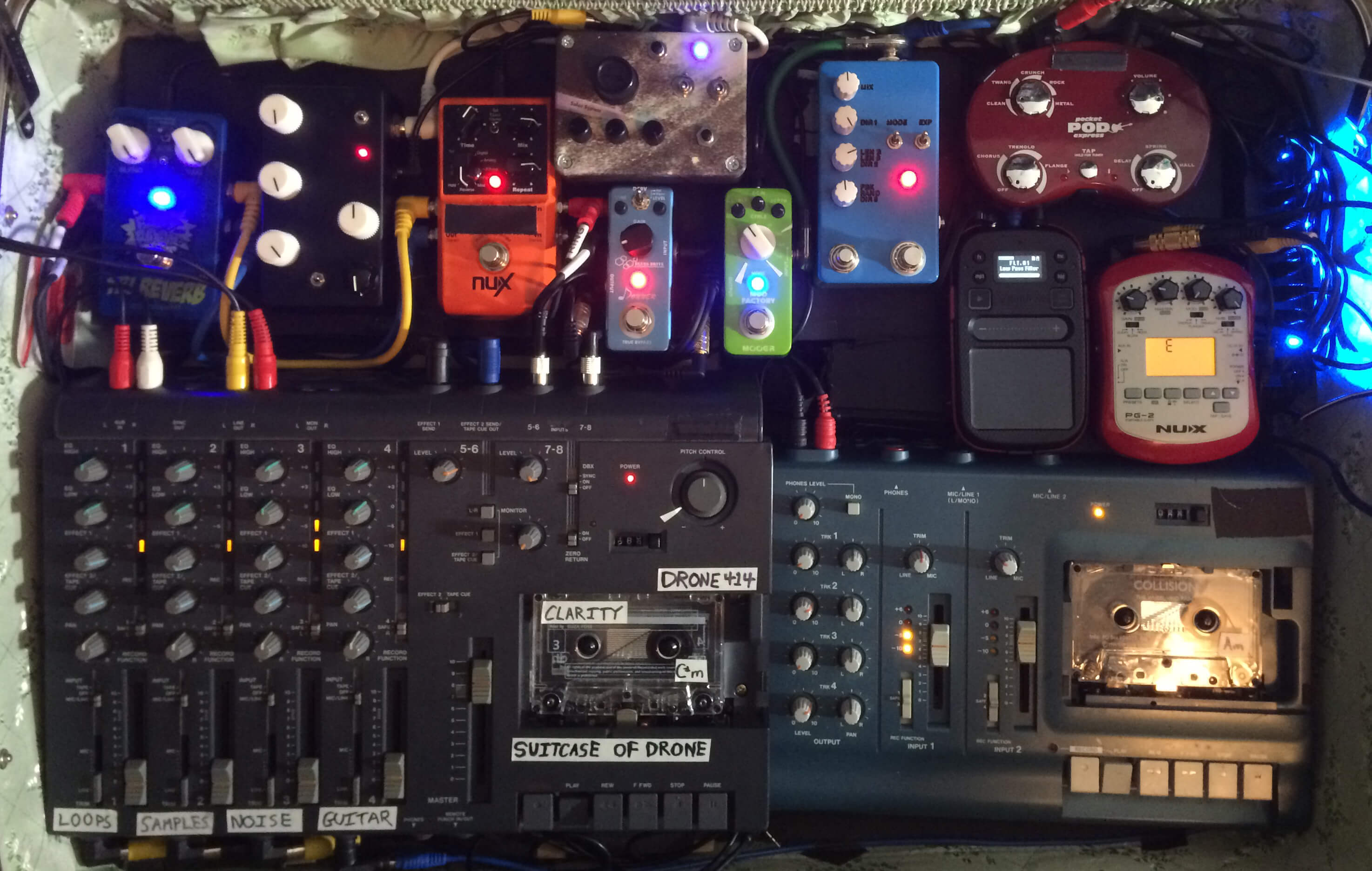 Updated Video! Suitcase of Drone: Ambient Tape Loop Music