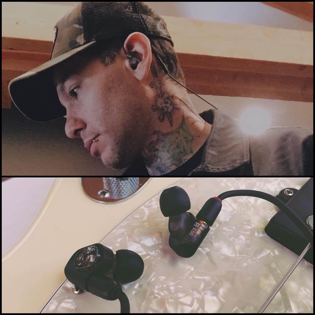 Mike Herrera of MXPX Hits The Studio With Audio-Technica In-Ear Monitors