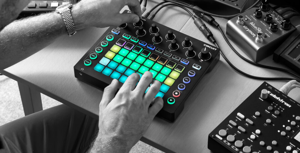 Novation Circuit in action