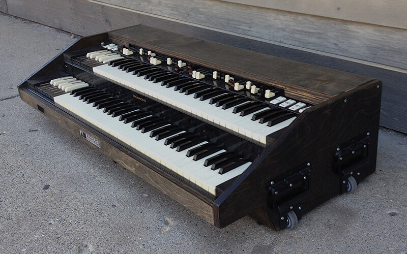 Transforming Discarded Hammond Organs into Modern-Day MIDI Machines