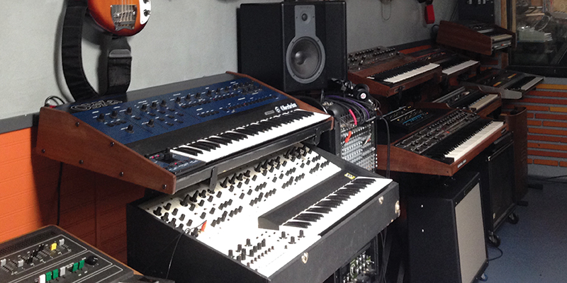 Vintage Synthesizer Museum's Studio Space