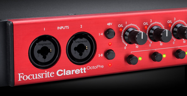 Focusrite Announces the Clarett OctoPre