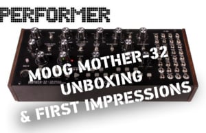 Moog Mother 32 semi-modular analog synthesizer