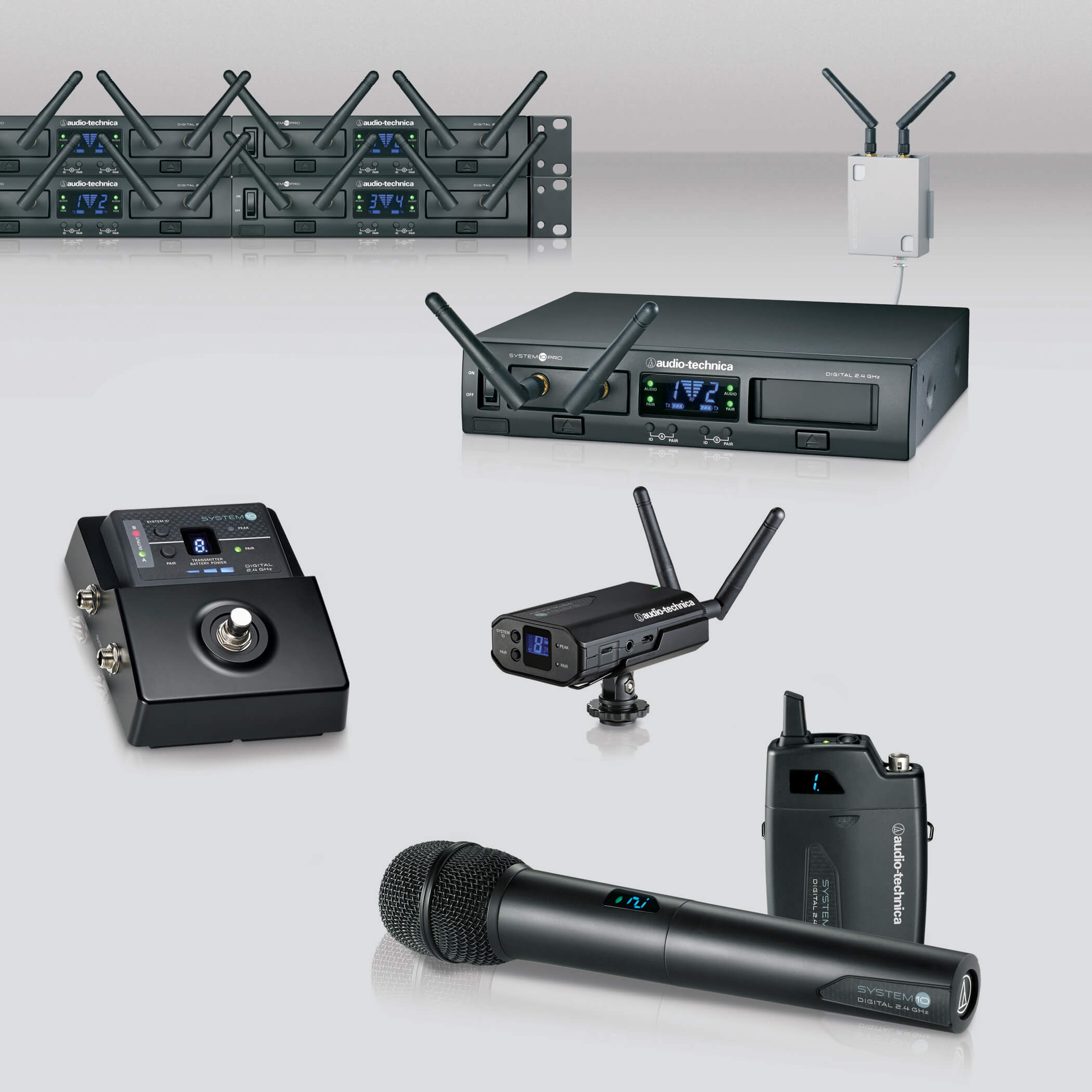 Audio-Technica Offers Rebates on Select System 10 Digital Wireless Systems