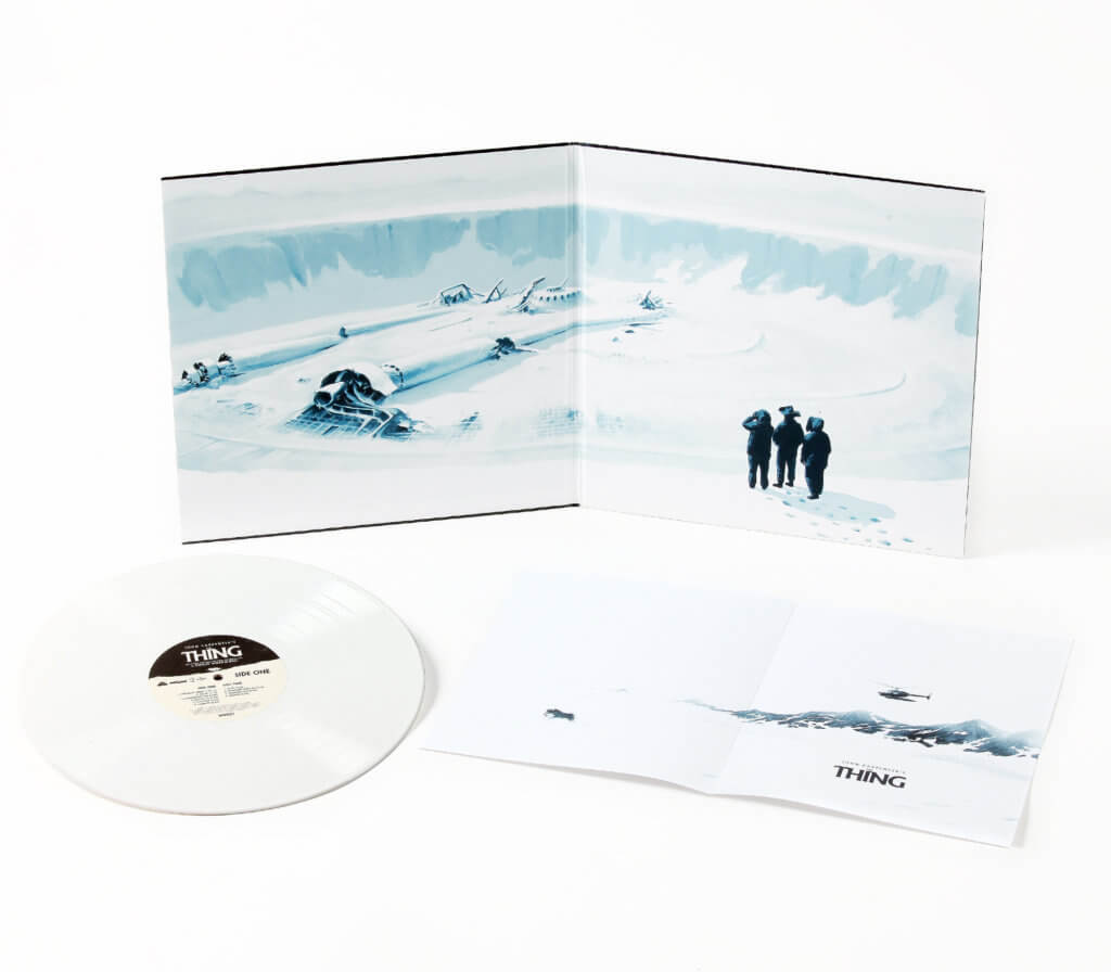JOHN CARPENTER'S THE THING ORIGINAL MOTION PICTURE SOUNDTRACK BY ENNIO MORRICONE 