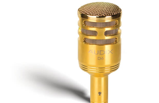 Audix gold microphone