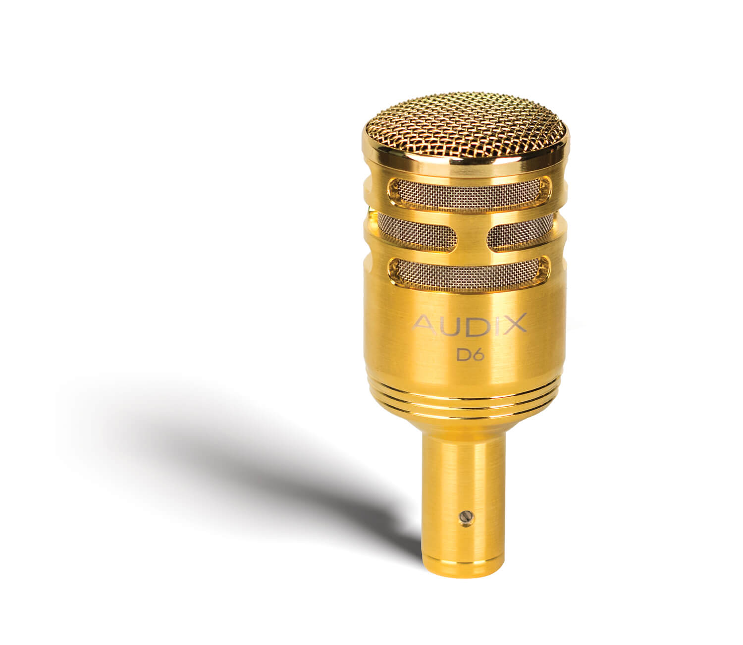 Audix Celebrates International Drum Month, Announces Giveaway of Gold D6 Drum Microphone