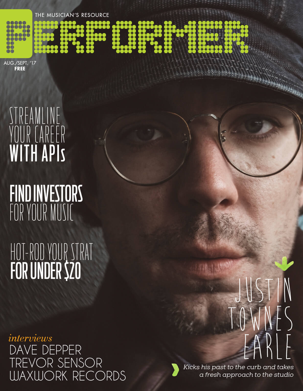 The New Issue is Out Now, Featuring Justin Townes Earle!