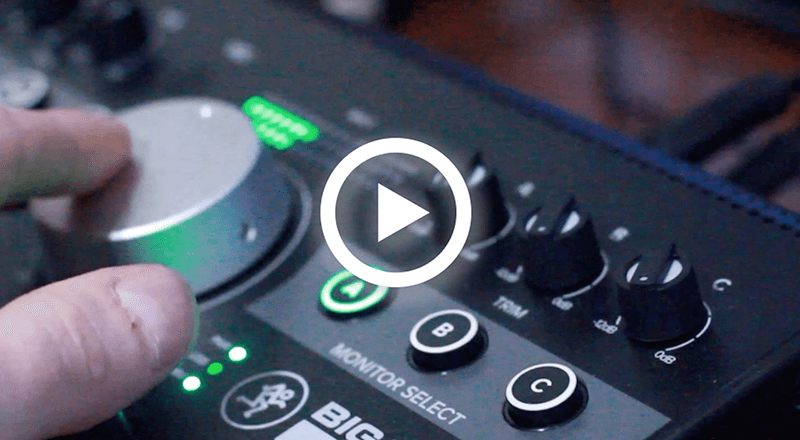 [VIDEO] Nick Ray goes behind-the-scenes with Mackie Onyx Interface and Big Knob