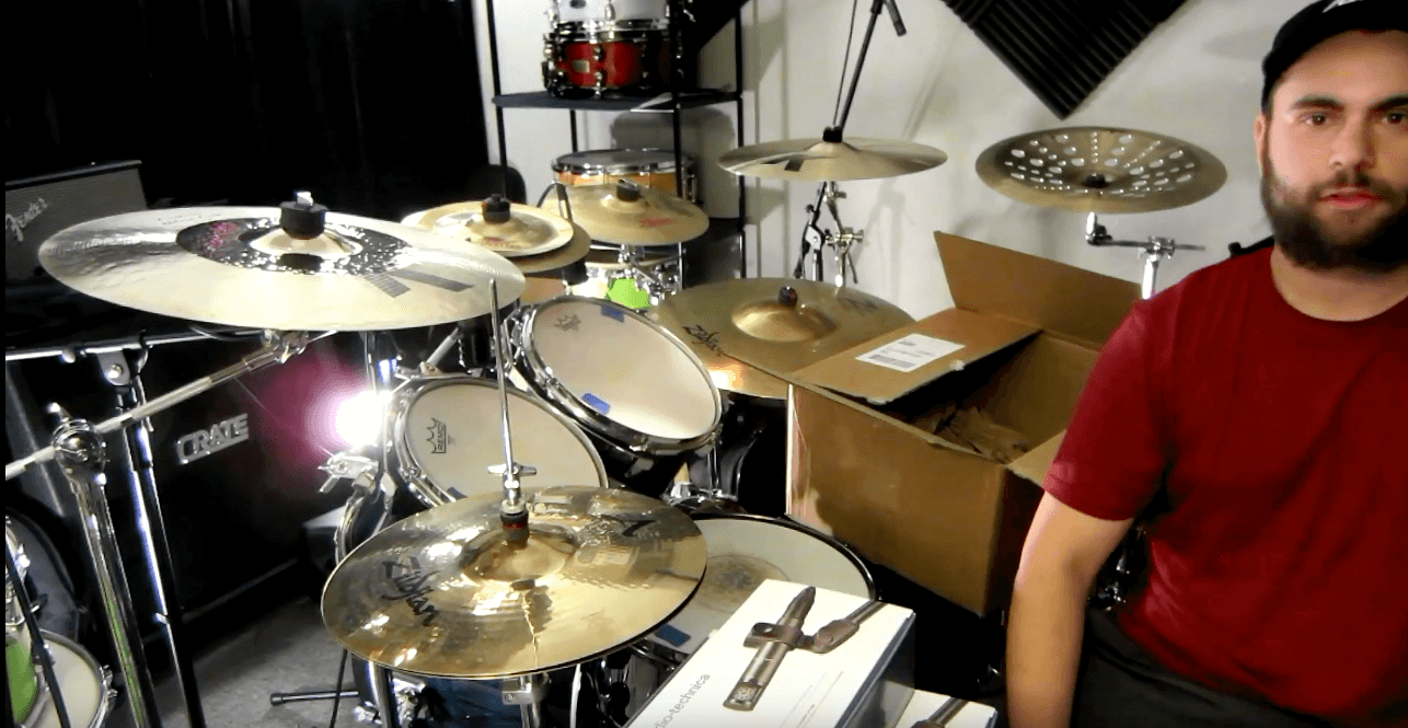 VIDEO: Daniel Blume Unboxes an Audio-Technica Drum Mic Package