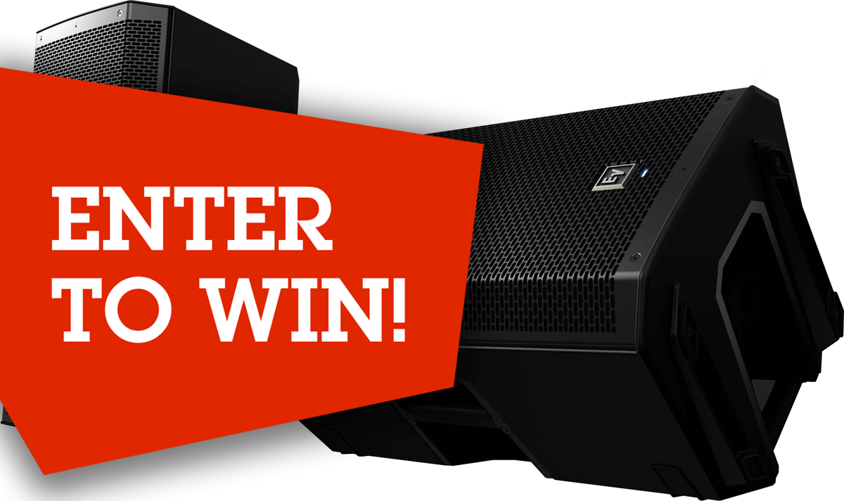 Enter to Win Electro-Voice ZLX BT Speakers