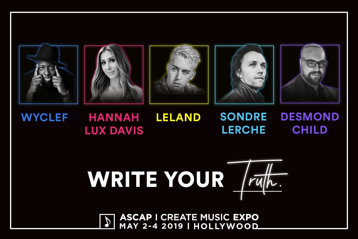 ASCAP EXPO adds Wyclef + more, shares first look at 2019 schedule