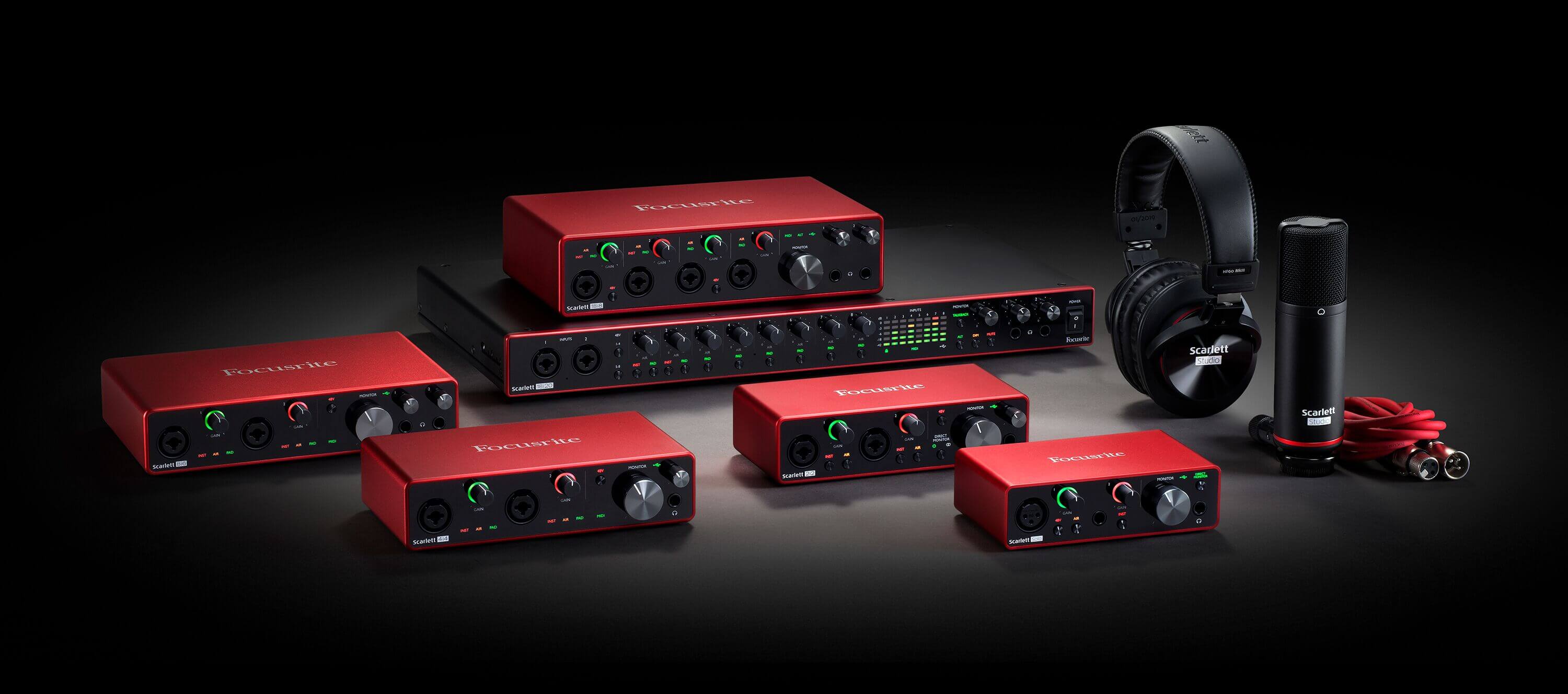 Focusrite launch Scarlett 3rd Generation range