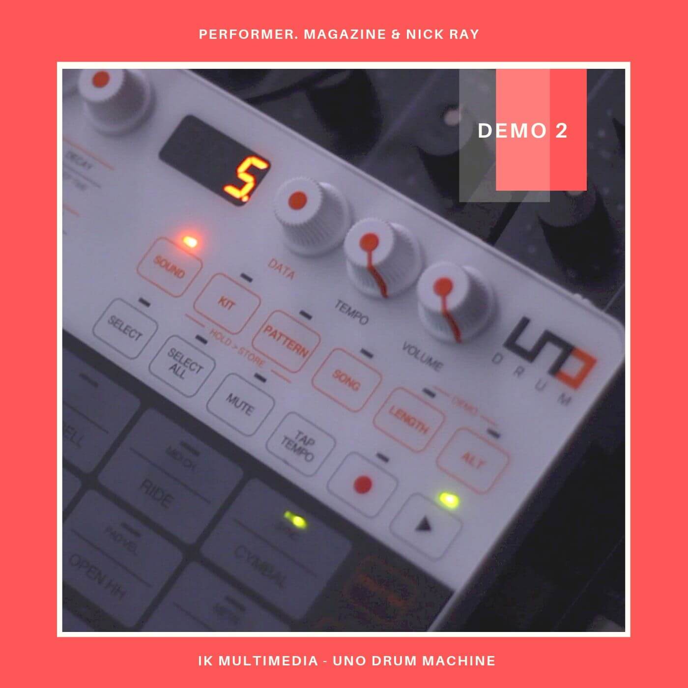 IK Multimedia UNO Drum Machine Video Review