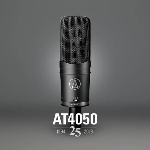 Audio-Technica Celebrates 25th Anniversary of AT4050 Condenser Microphone
