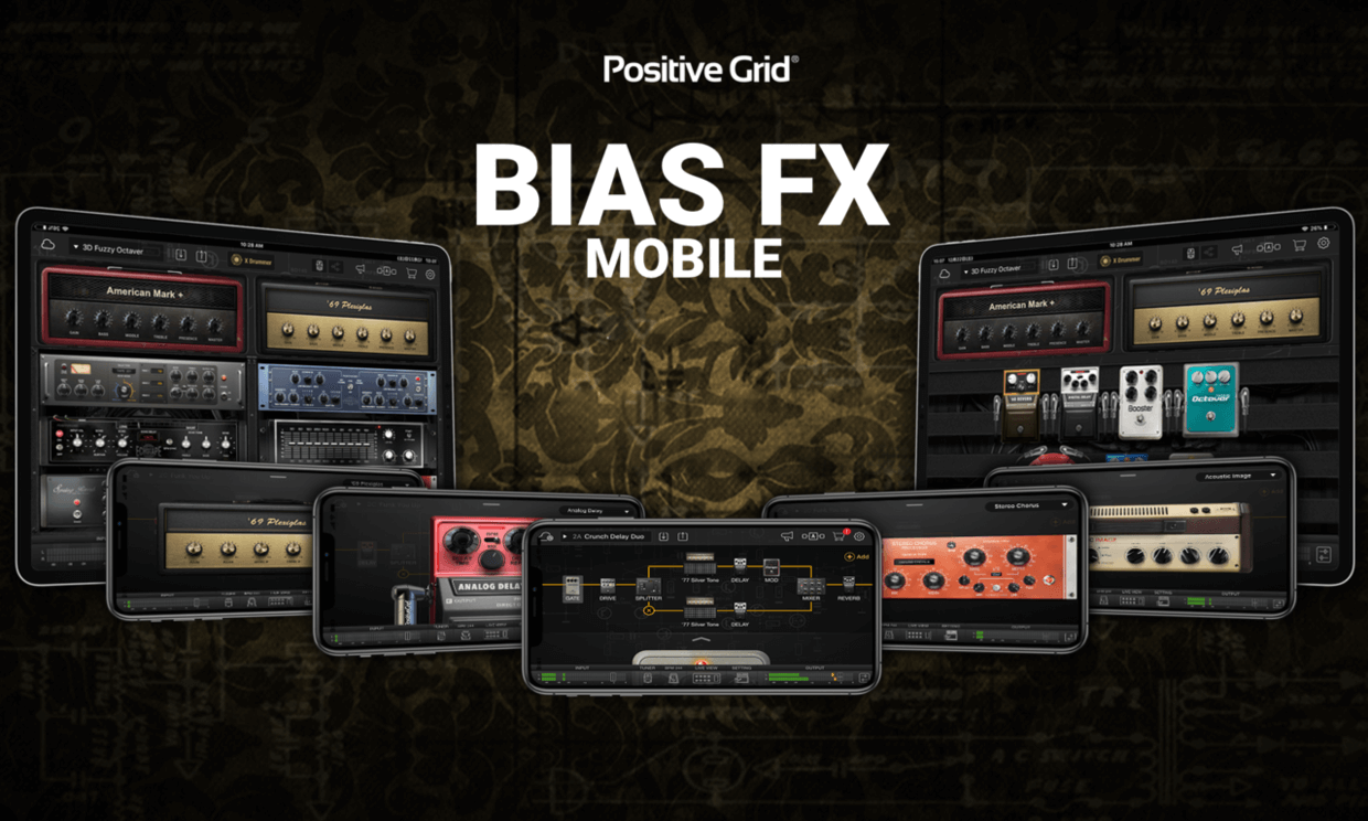 Positive Grid Invites Musicians to Download Full Version of BIAS FX Mobile for Free