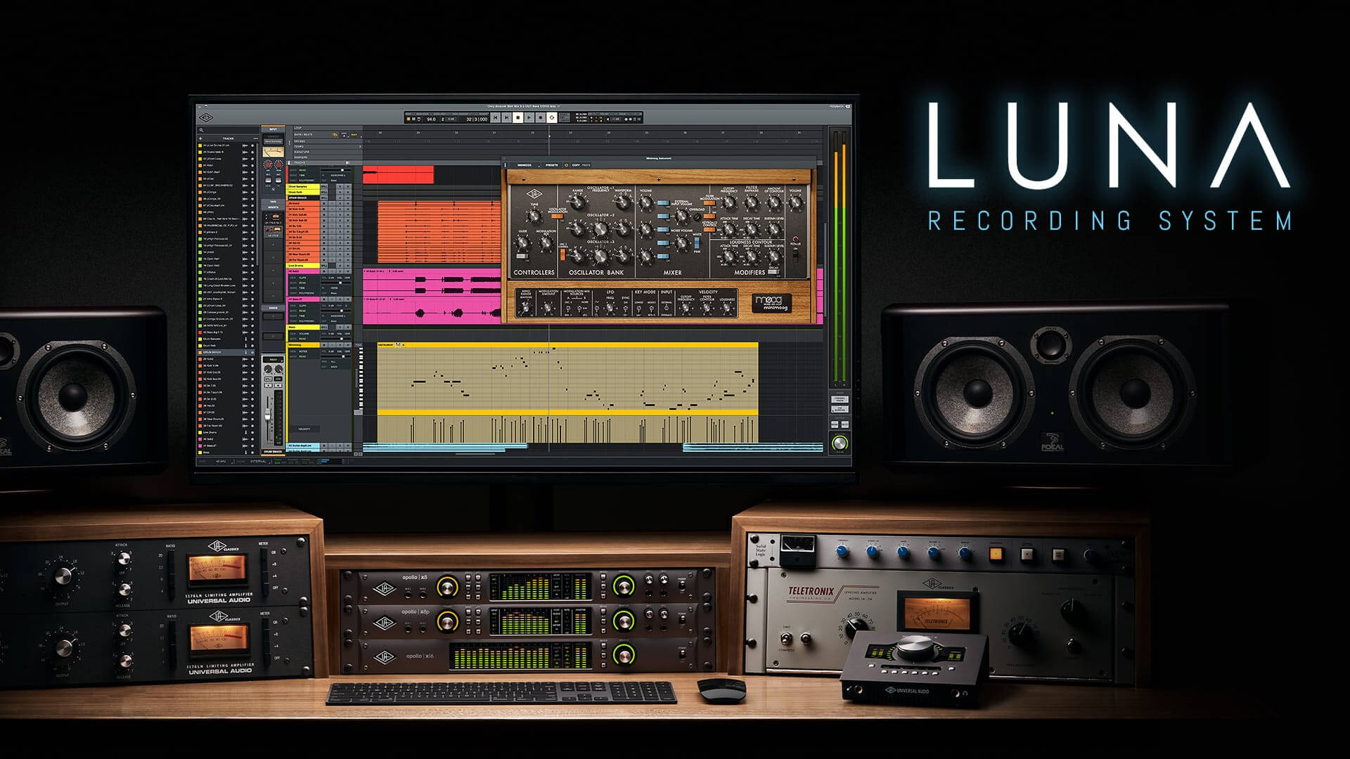 Universal Audio Releases LUNA Recording System