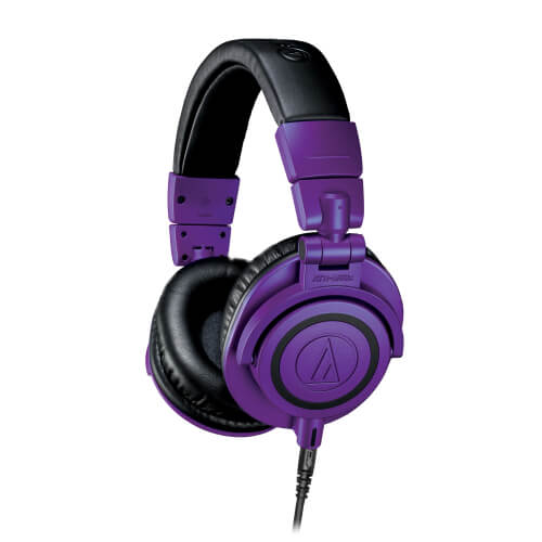 Audio-Technica Releases Limited-Edition Purple/Black ATH-M50x Headphones