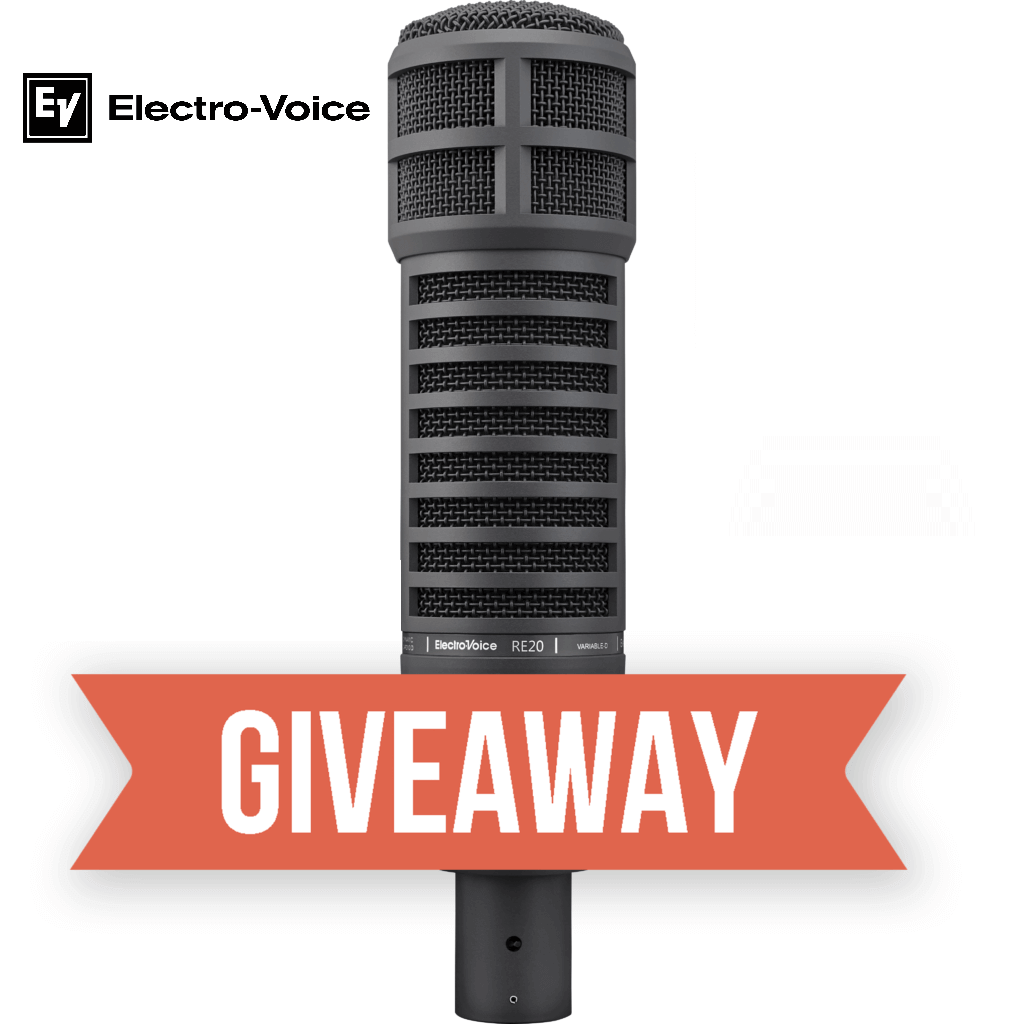 Enter to Win an Electro-Voice RE20-BLACK Microphone