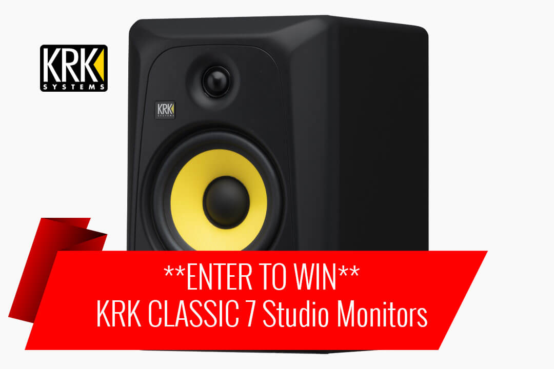 Enter to win KRK CLASSIC 7 Studio Monitors