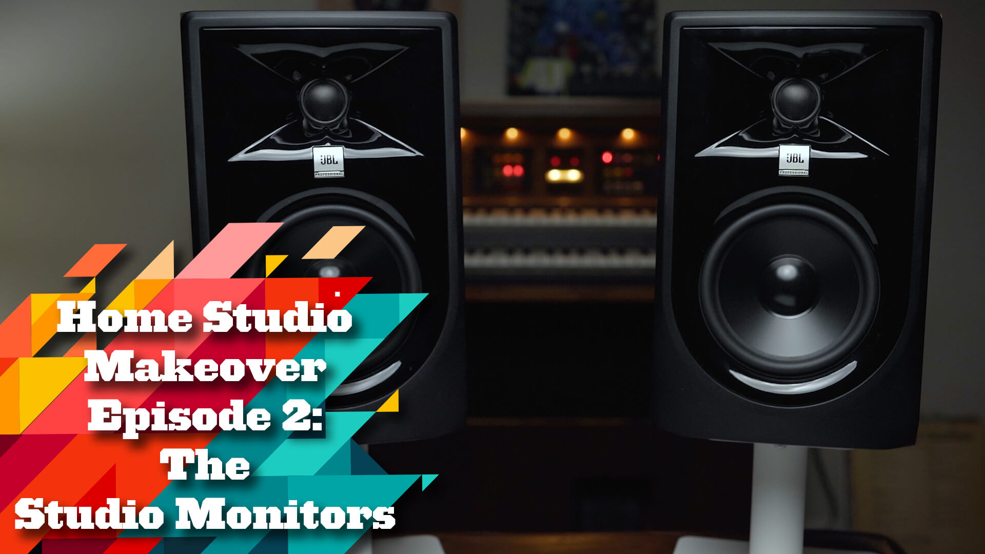 Home Studio Makeover: The Studio Monitors