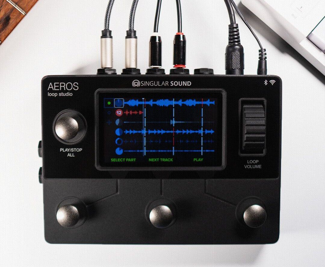 REVIEW + VIDEO: Singular Sound Aeros Loop Studio Stereo Looper Pedal