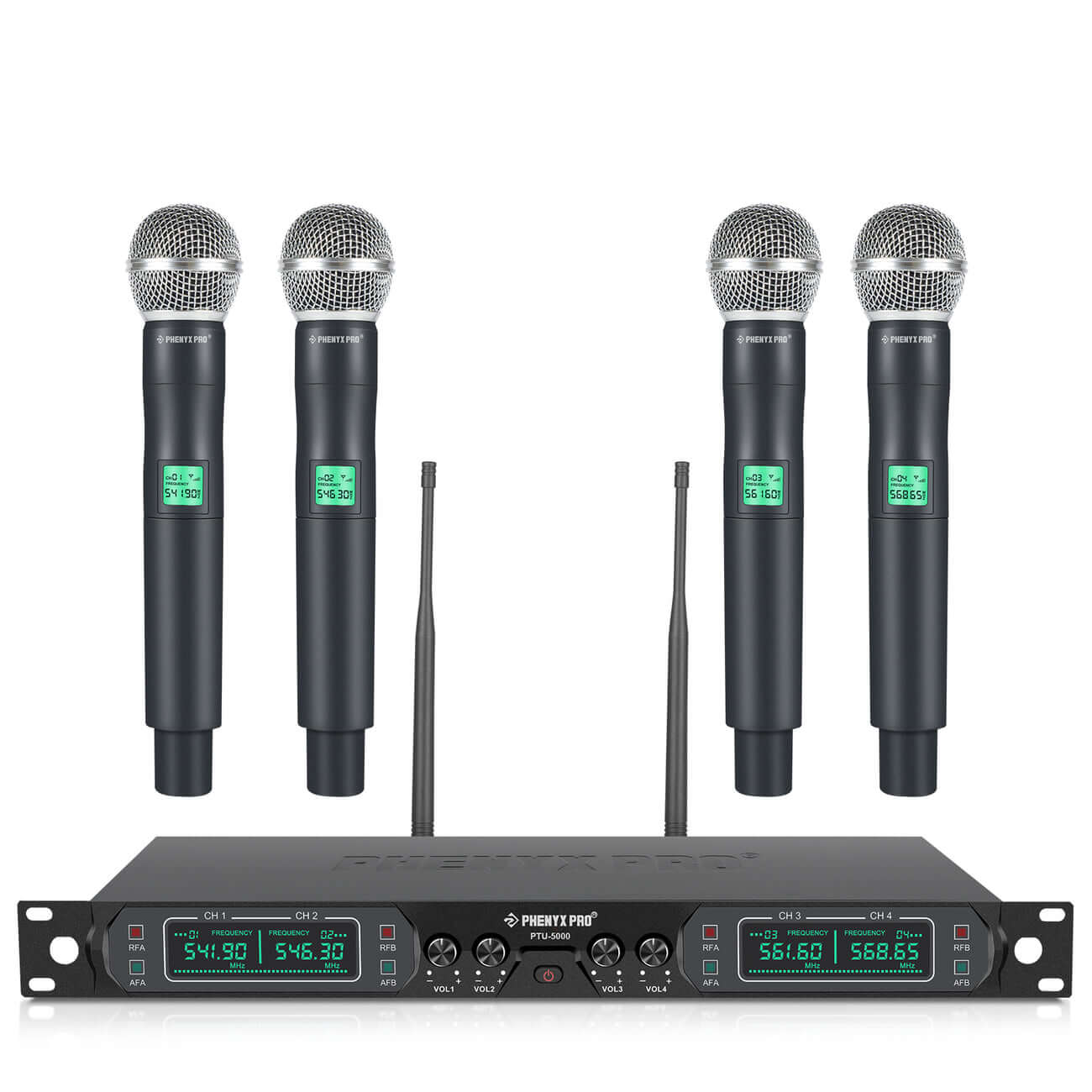 REVIEW: Phenyx Pro PTU-5000A 4-Channel Wireless Mic System
