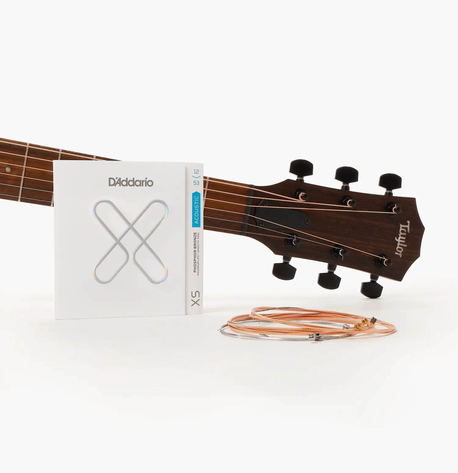 NEWS: Taylor Guitars Transitioning to D’Addario Coated XS Phosphor Bronze Strings