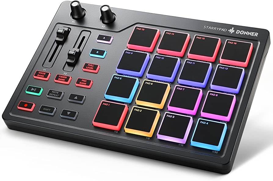 REVIEW: Donner Starry Pad MIDI Drum Pad Controller