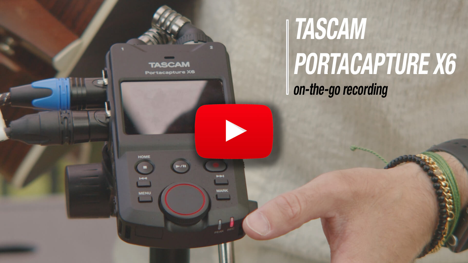 WATCH: Get Great Mobile Sound with the TASCAM Portacapture X6