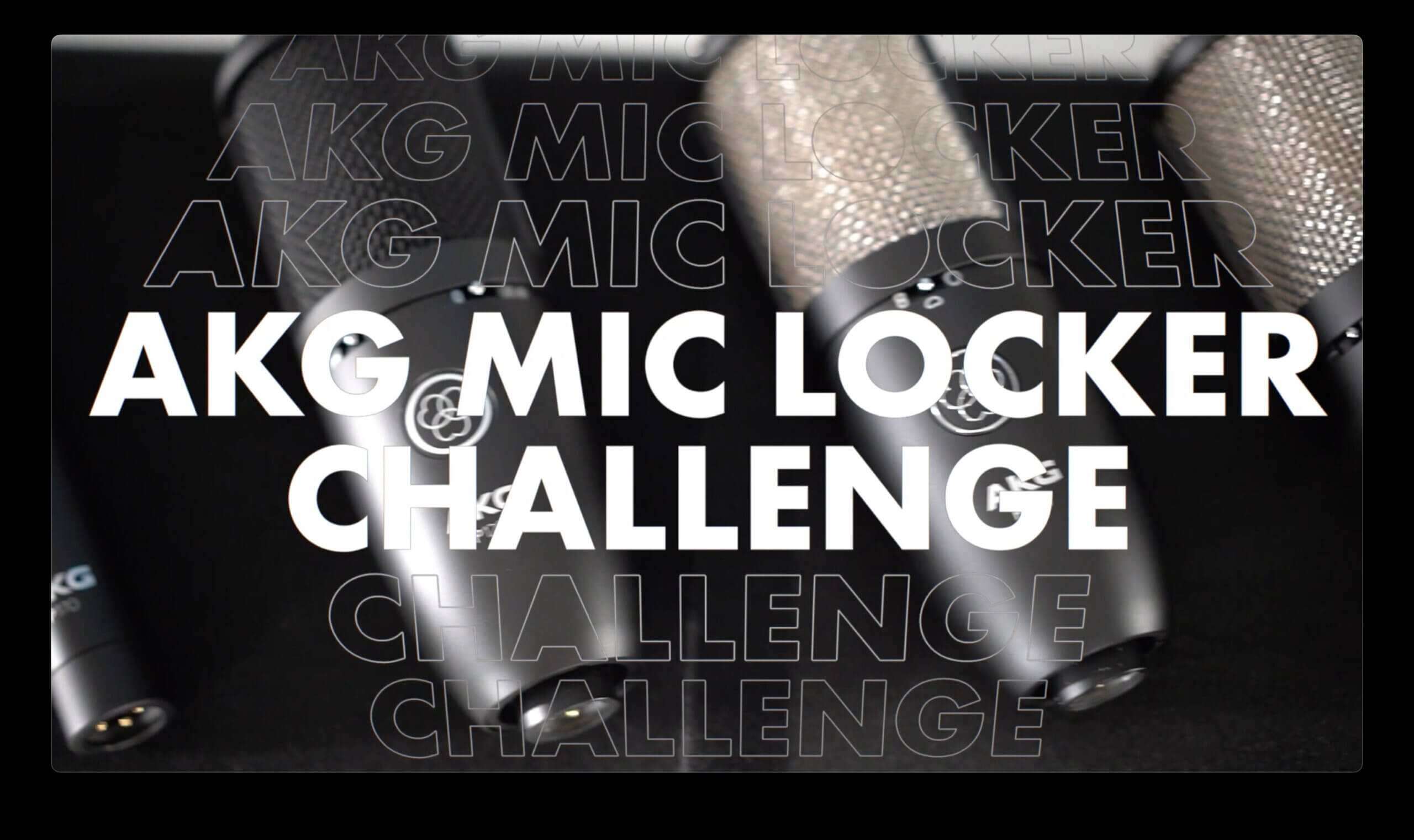 VIDEO SERIES: Mic Locker Challenge featuring AKG P Series Mics