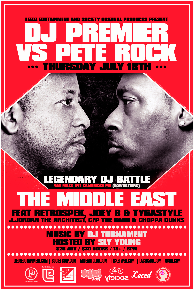 Show Preview: DJ Premier vs. Pete Rock in Boston