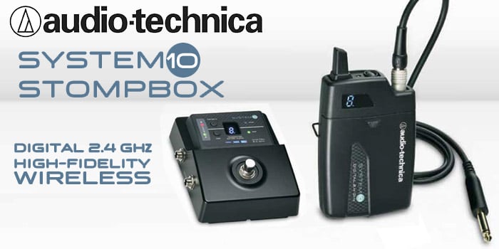 Test Out Audio-Technica’s New System 10 Wireless Stompbox & Get Featured in Print!