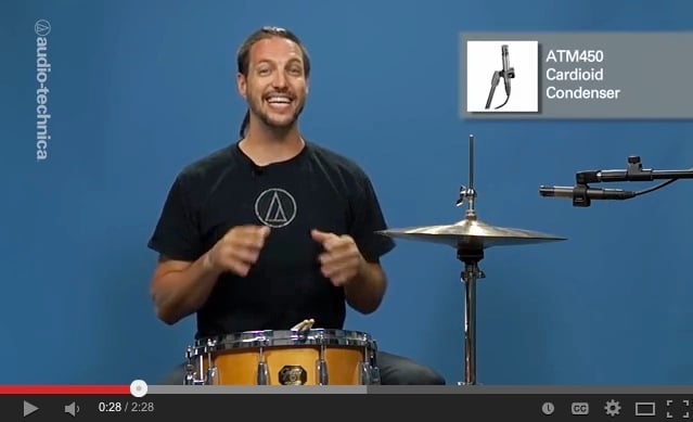 WATCH: Tips for Miking Your Hi-Hats From Audio-Technica