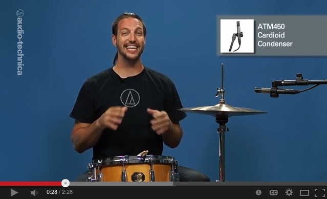 WATCH: Tips for Miking Your Hi-Hats From Audio-Technica