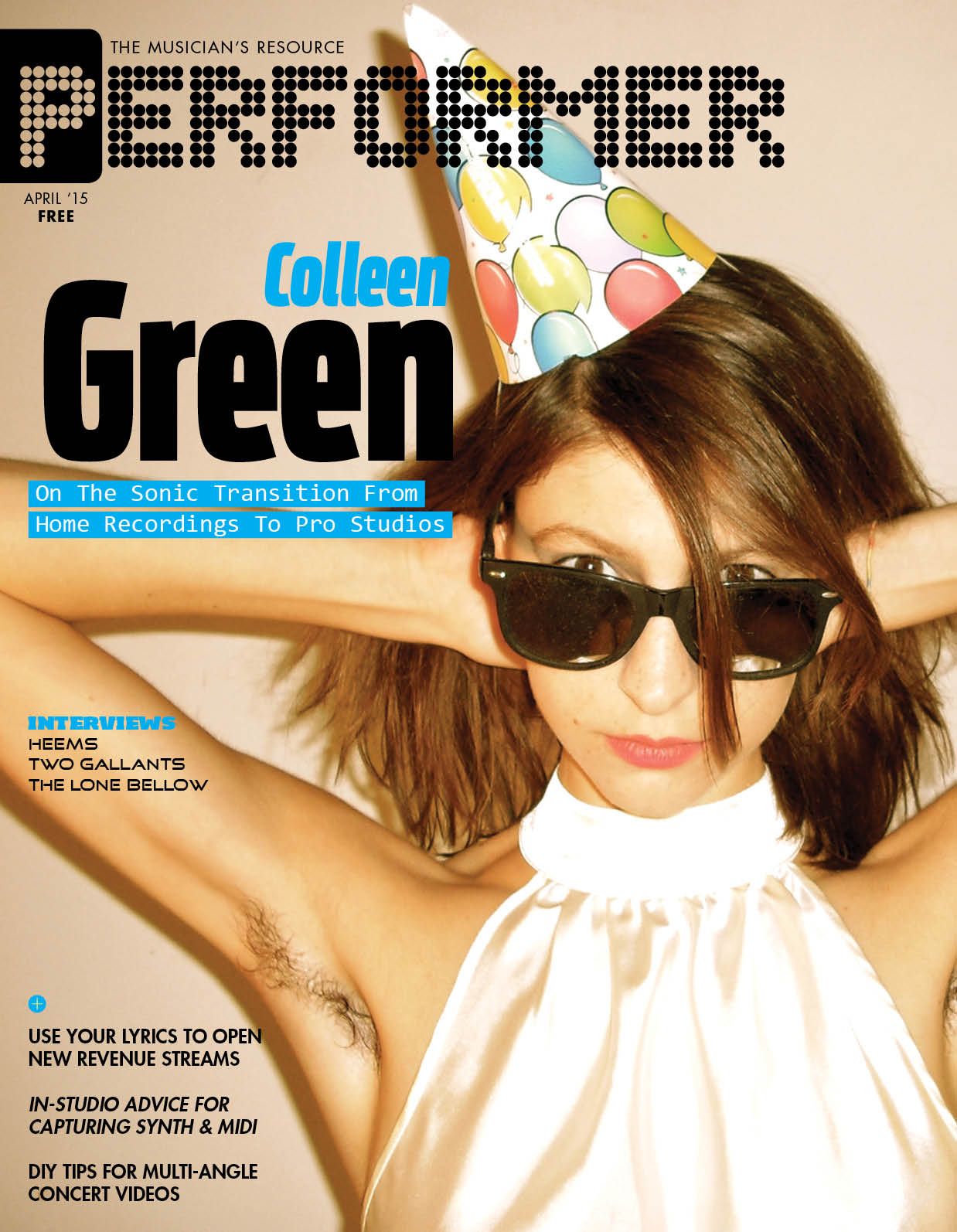 The April Issue is Here, Featuring Colleen Green