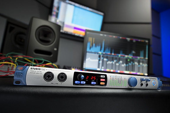 New PreSonus Studio 192 Audio Interface Doubles as Studio Command Center