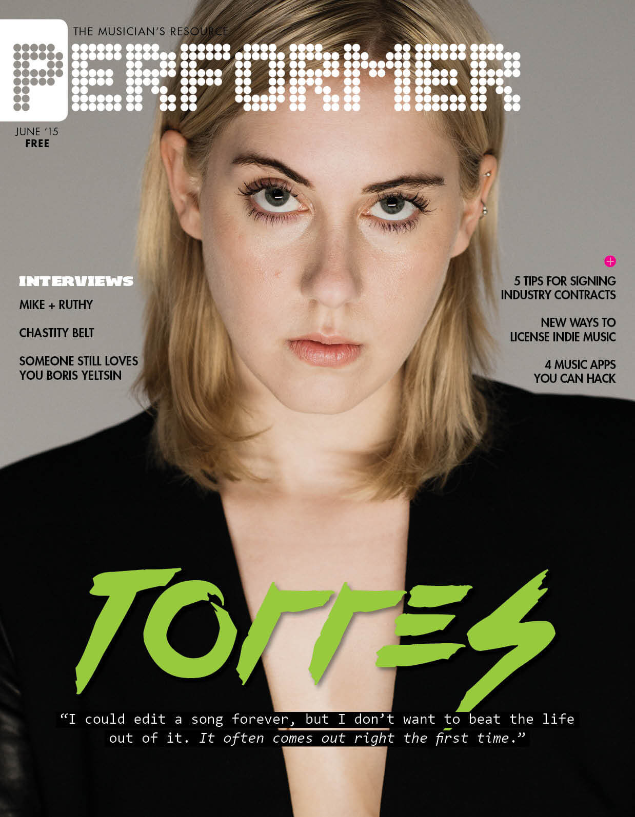 The June Issue is Here, Featuring Torres