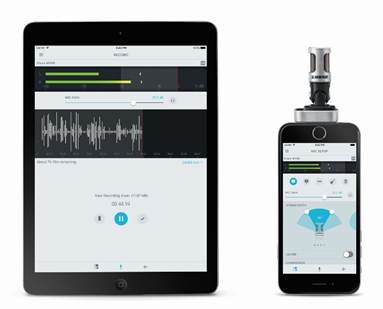 Shure Releases Next Version Of ShurePlus MOTIV Mobile Recording App