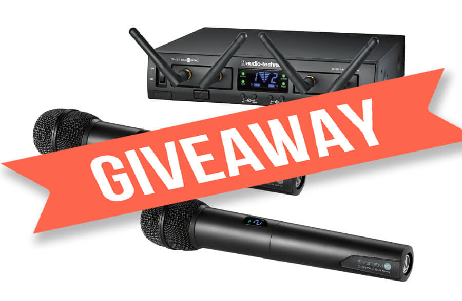 ENTER TO WIN Audio-Technica System 10 PRO Wireless System