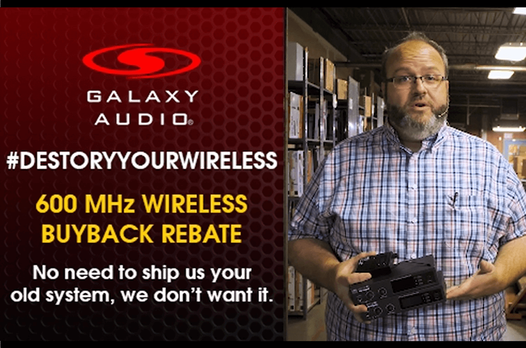 Galaxy Audio 600MHz Buyback Program