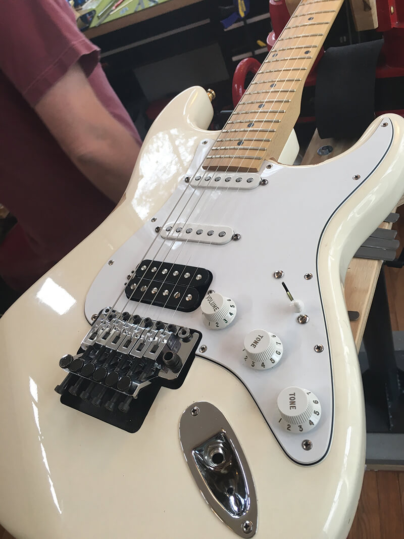 The Guitar Mod Chronicles: Re-Floyding a Strat and Sheptone Pickup Review