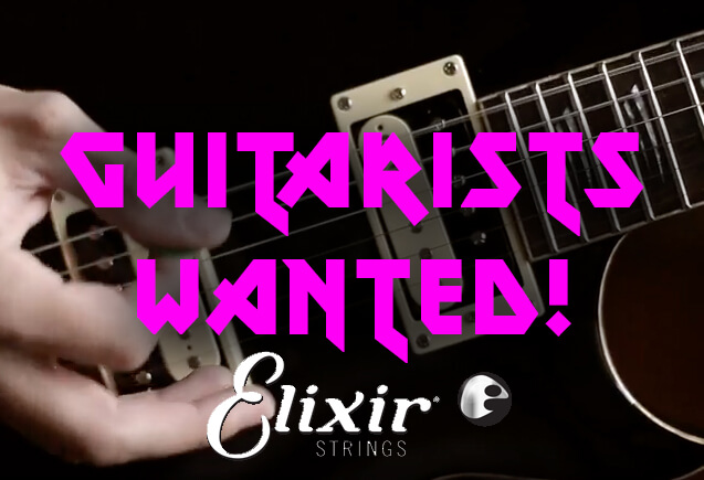Guitarists Wanted! Take the Elixir Strings Endurance Challenge