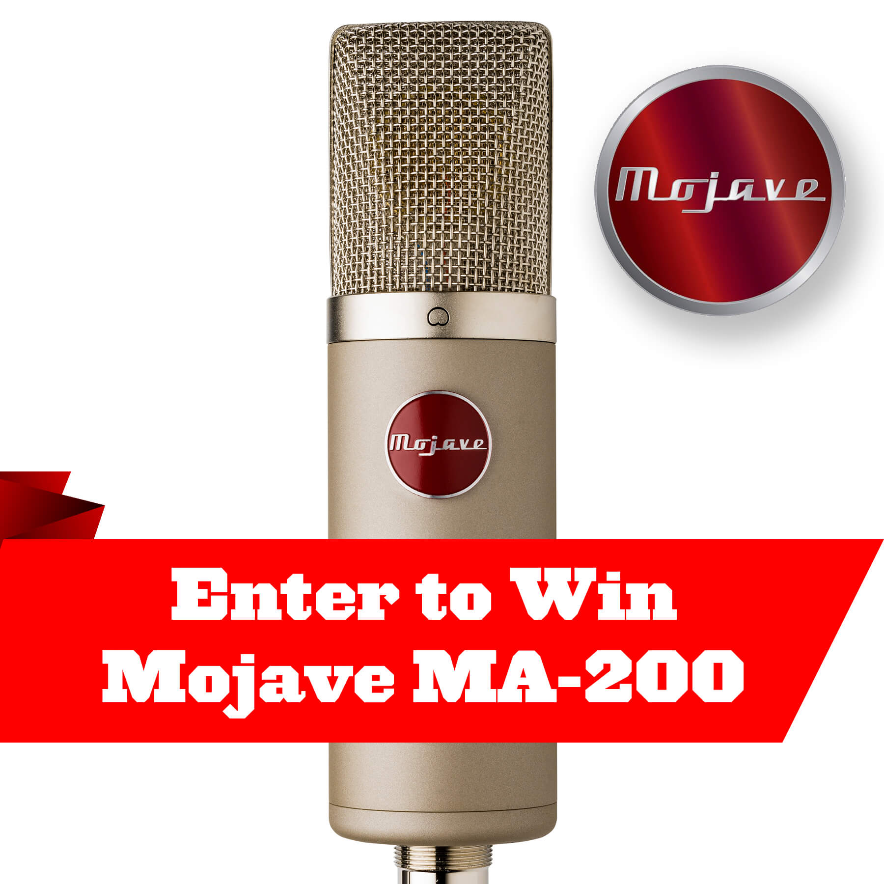 Enter to win a Mojave MA-200 Condenser Microphone