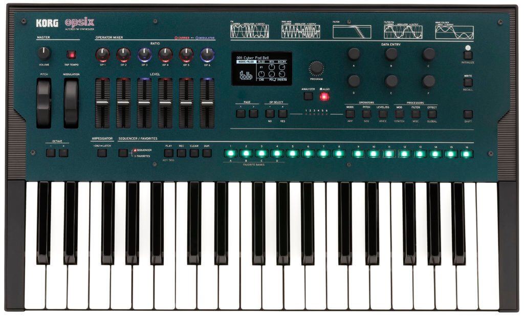 NEW SYNTH ANNOUNCEMENT! KORG’s opsix Altered FM Synthesizer | Performer Mag